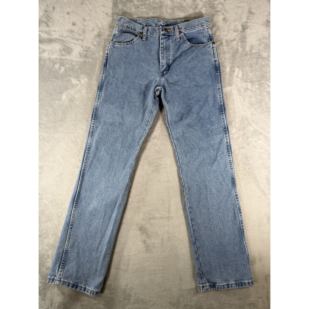 Wrangler Jeans Men's 30x32 Blue Denim Cowboy Cut Western Rodeo 1013MWZ